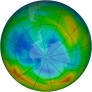 Antarctic Ozone 1986-08-05